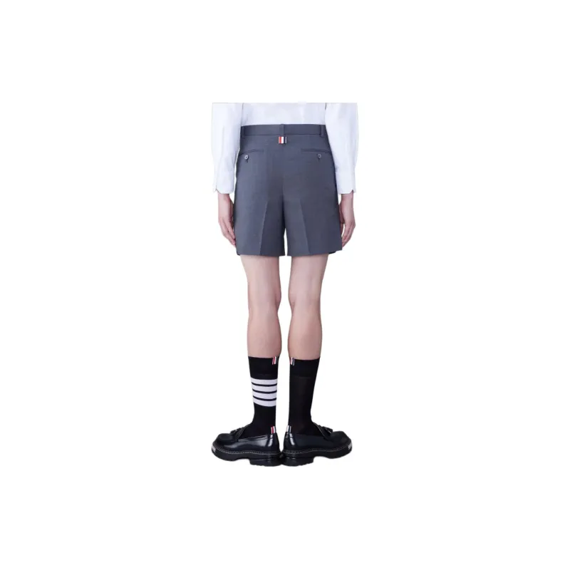 THOM BROWNE Button Detailed Tailored Cut Shorts-1