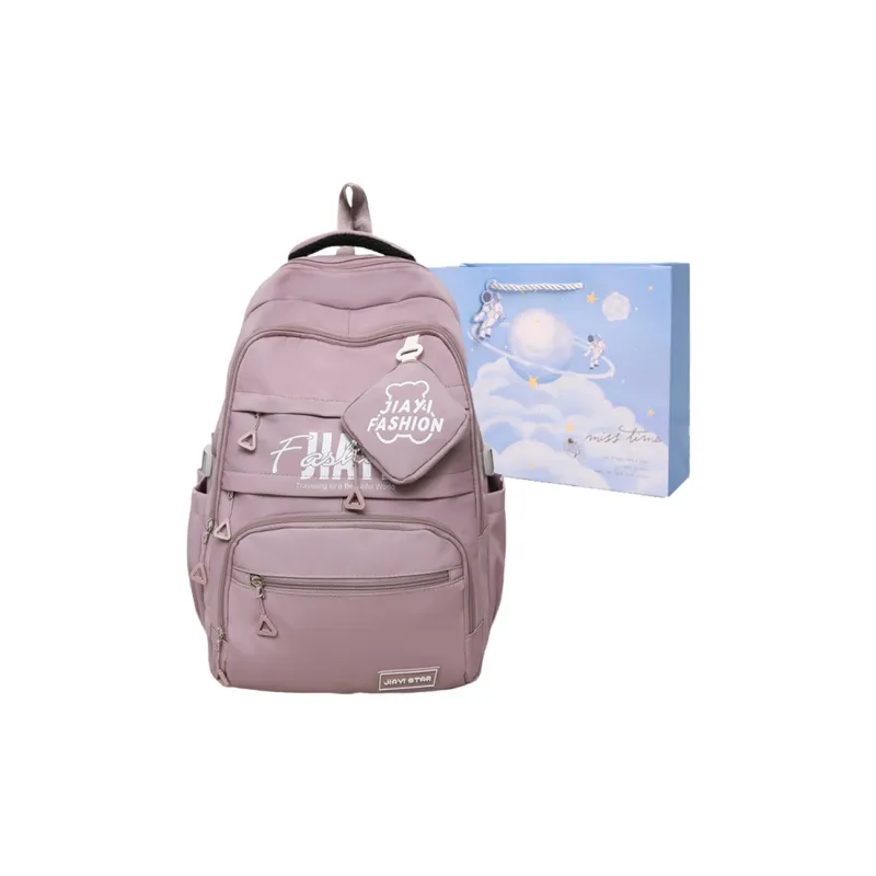 Duoluplo Doron Paul Nylon Backpack Women's Black/Green/Pink/Purple/Blue/Red-9