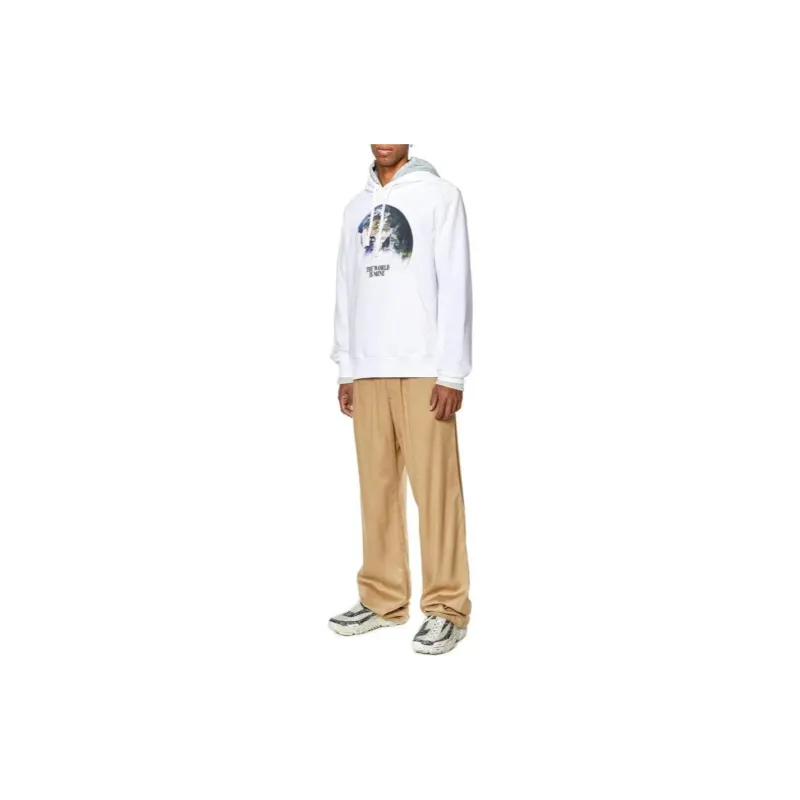 DIESEL Earth Printed Long Sleeved Hoodie-3