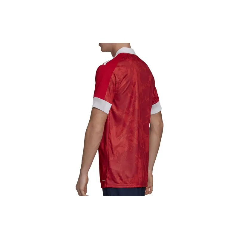 Adidas T Shirts Men Red-4