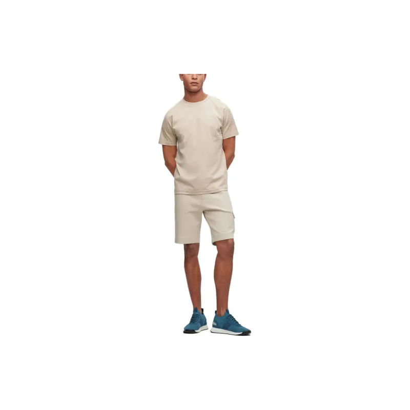 HUGO BOSS T-Shirts Men Medium Beige-1