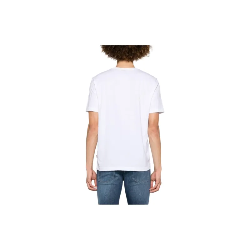 HUGO BOSS Graphic Printed Crewneck T Shirt-3