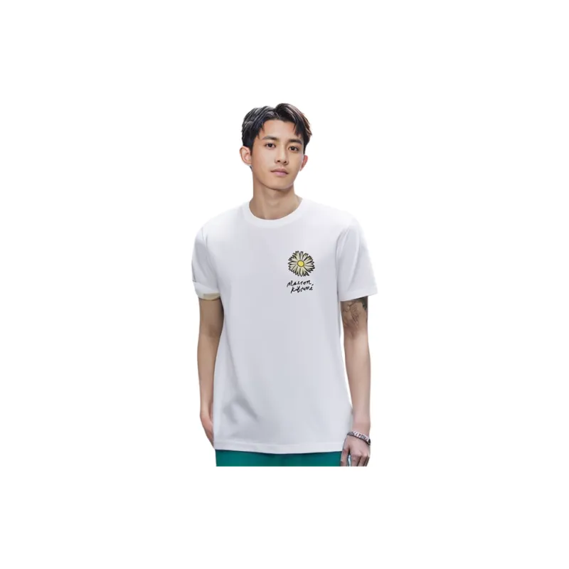 Maison Kitsune Floating Flower Comfort T shirt-5