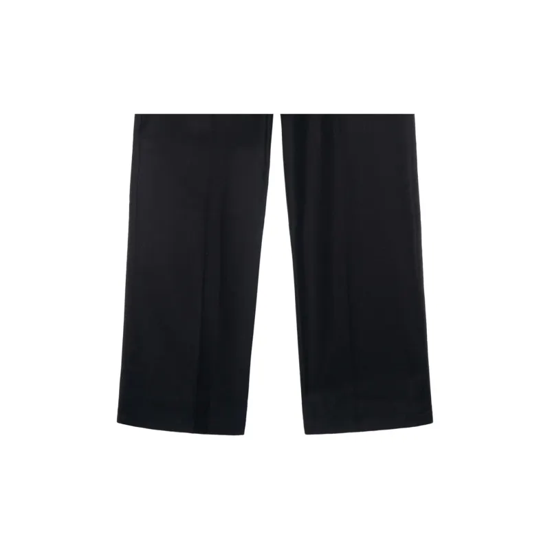 Burberry Wide leg Pleated Trousers-4