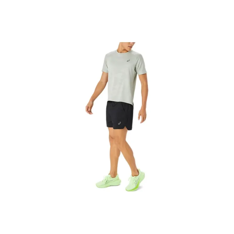 Asics T Shirts Men Gray-5