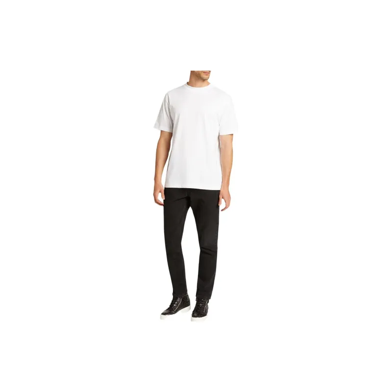Giuseppe Zanotti Finished-trim Cotton T-Shirt-1