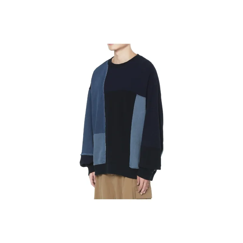 FIVE CM Sweatshirts Men NYX/Navy Blue-2