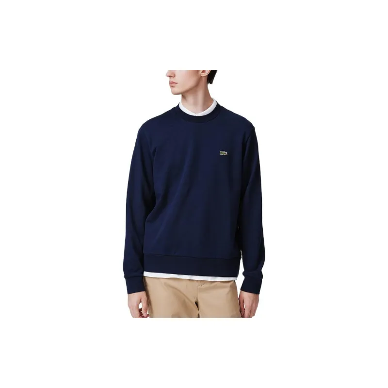 LACOSTE Sweatshirts Men Navy Blue-2
