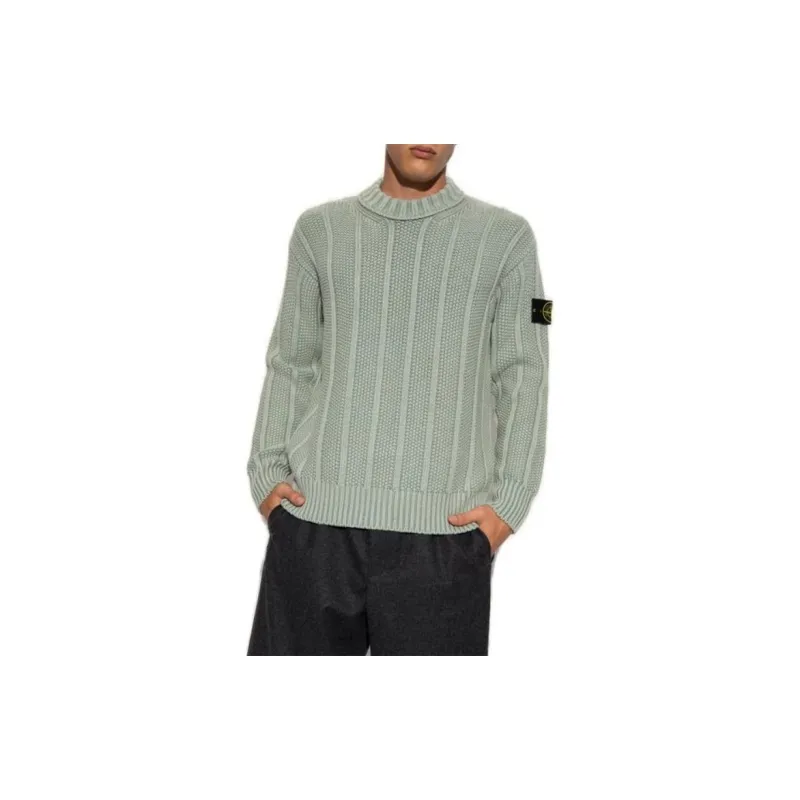 STONE ISLAND Pure Wool Sweater-4