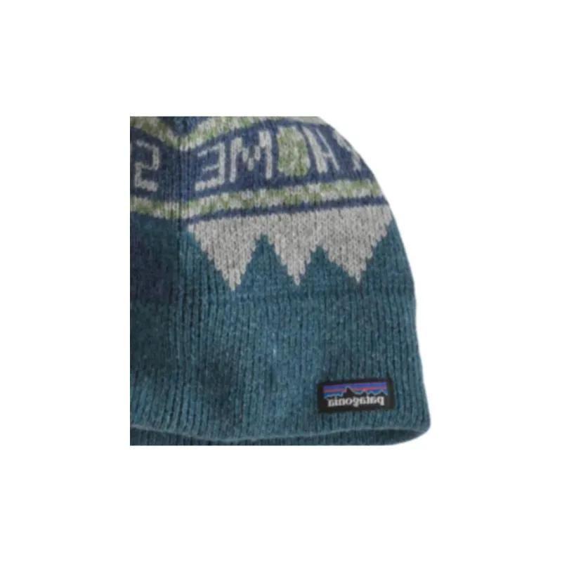 Patagonia Recycled Wool Beanies Unisex Blue-2