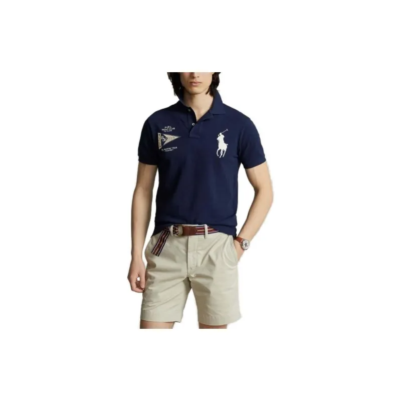 Polo Ralph Lauren FW23 Polo Shirt Men's Marine Blue-1