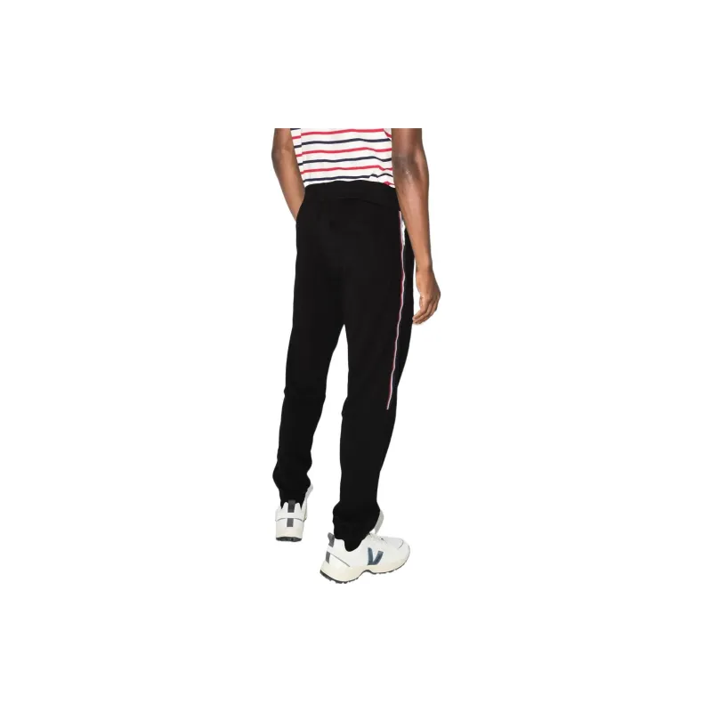 Moncler Knitted Sweatpants Men Black-2