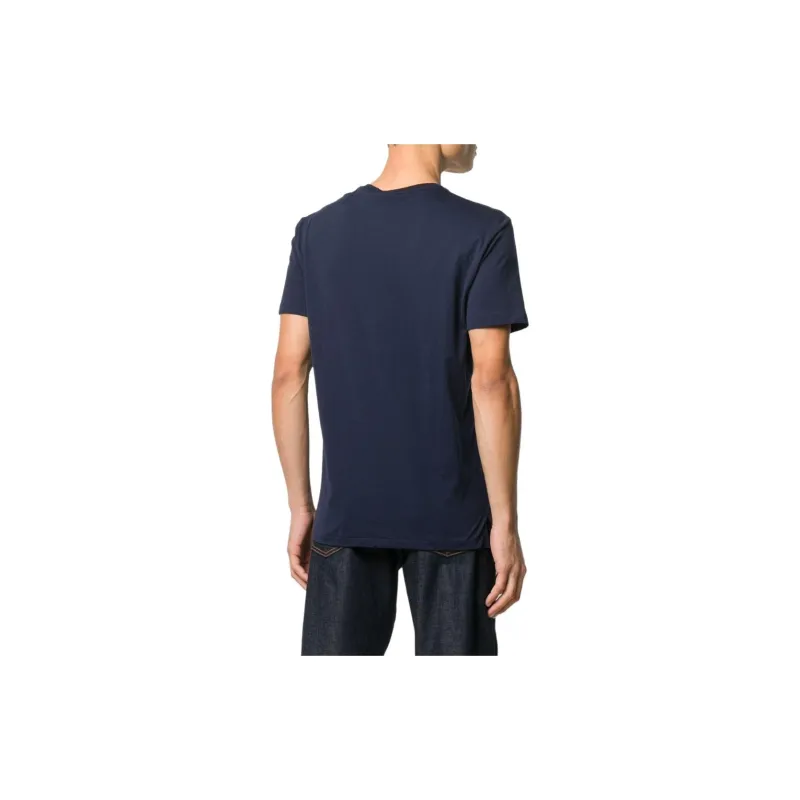 Polo Ralph Lauren Purple Label Logo Embroidered Crewneck T Shirt-2
