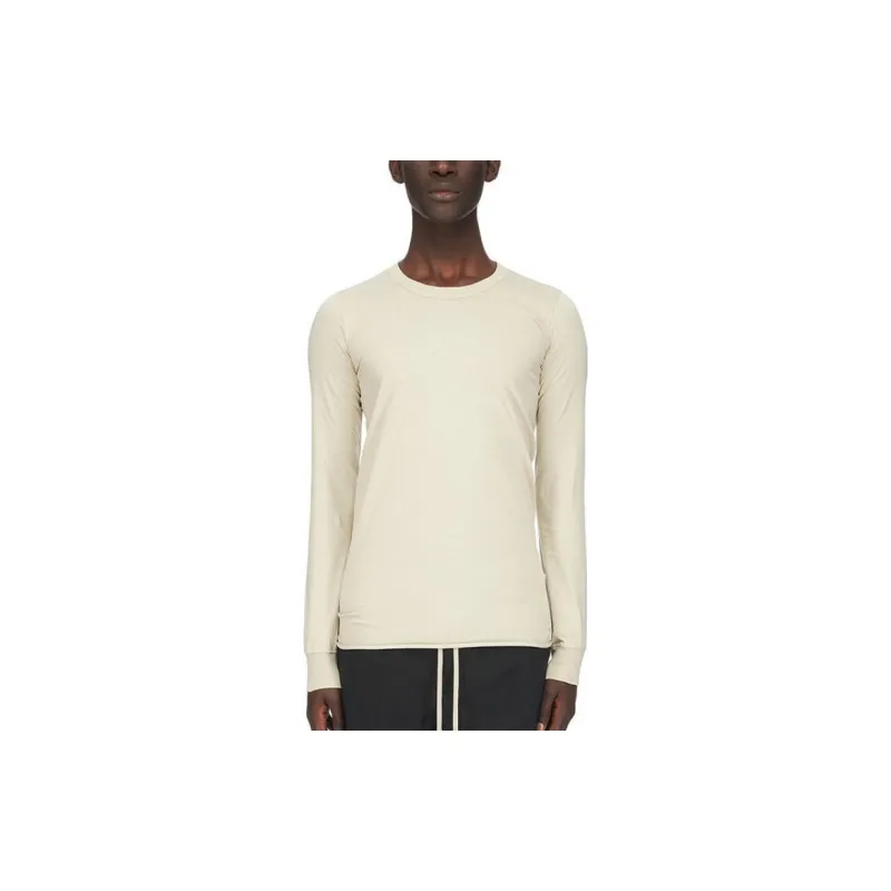 RICK OWENS T Shirts Men Pearl White-1