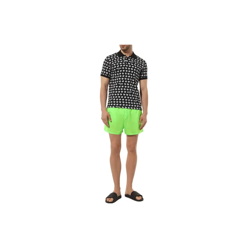 MOSCHINO Polo Shirts Men Black-1