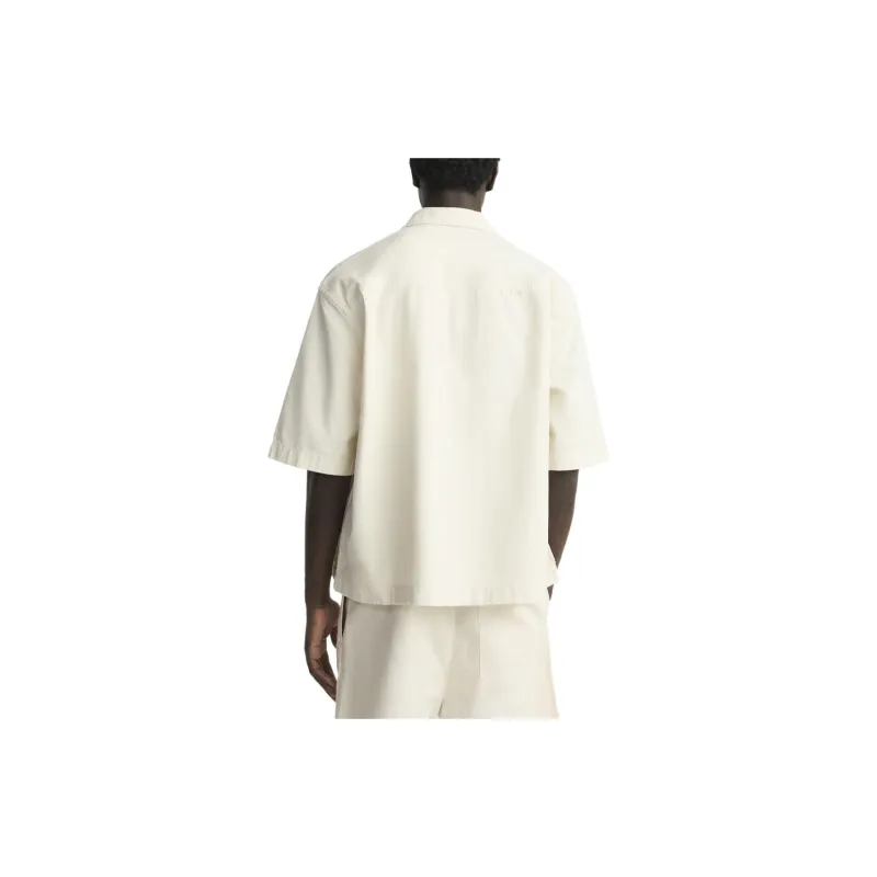 ZARA Shirts Men Frosted White-2