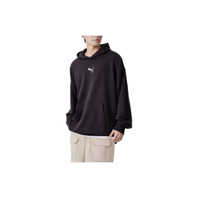PUMA HOODIE FT Sweatshirt Men's Black-4