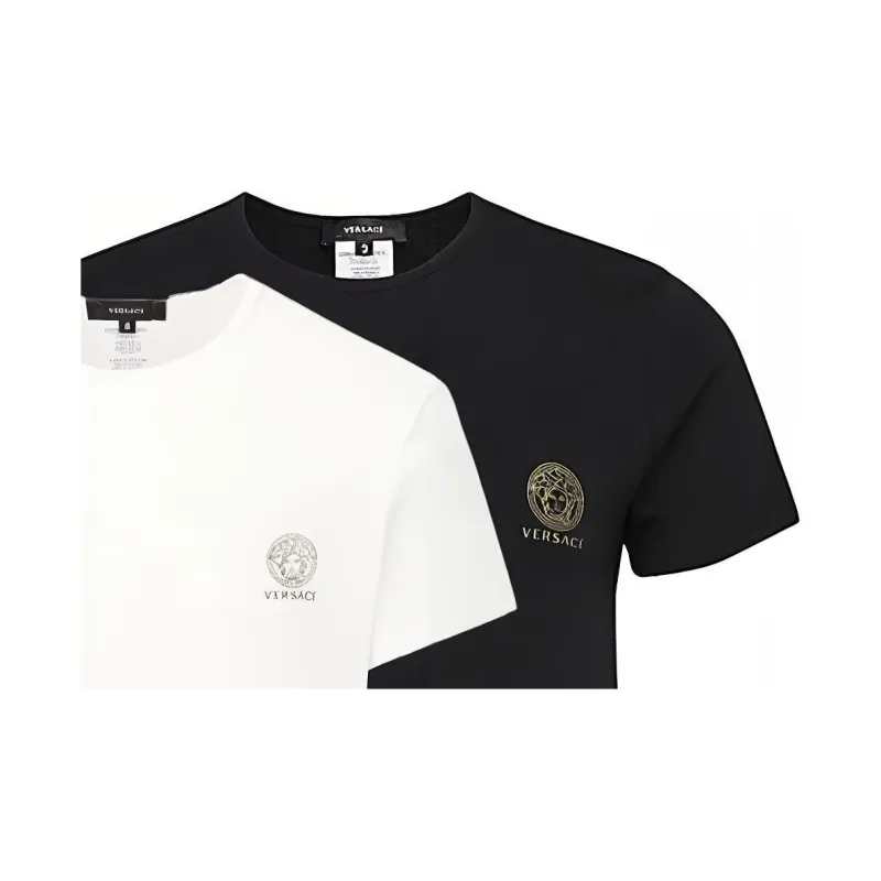 VERSACE 2 Pack Crewneck T Shirts-7