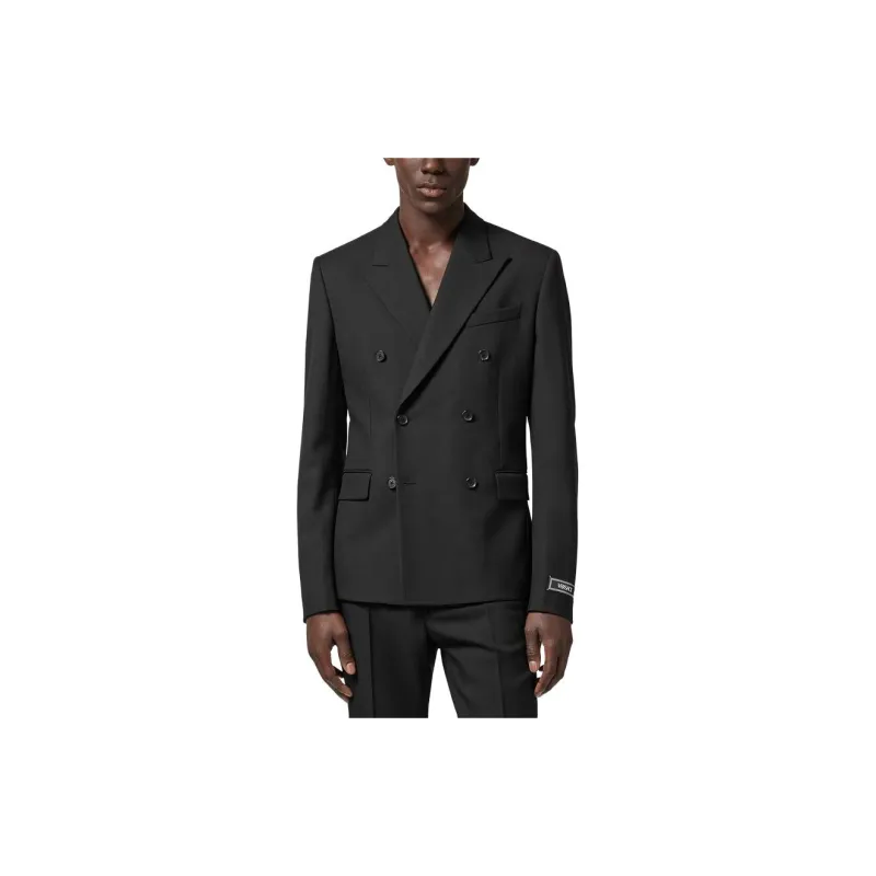 VERSACE Double Breasted Tailored Blazer-1