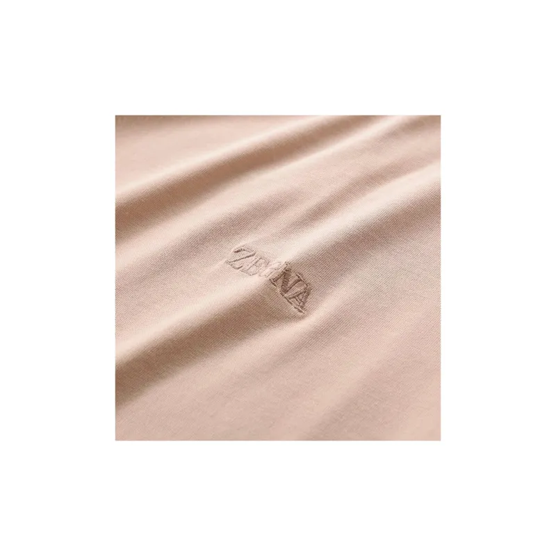 Zegna T Shirt Men's Cinnamon Pink-3