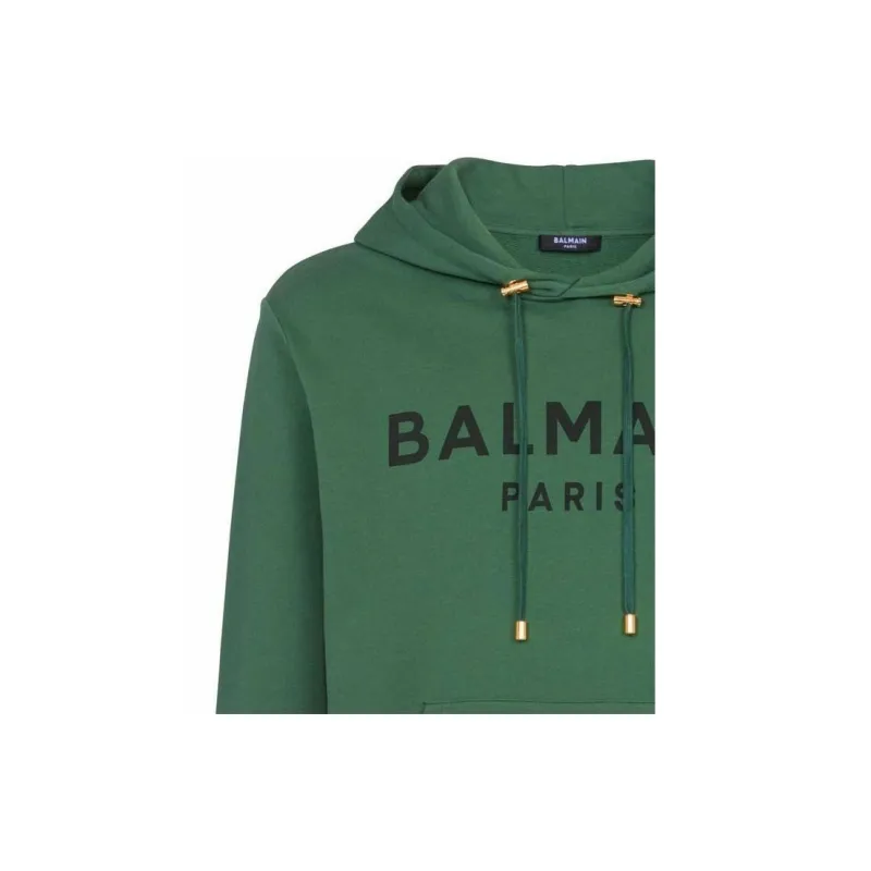 BALMAIN Sweatshirts Men Green-4