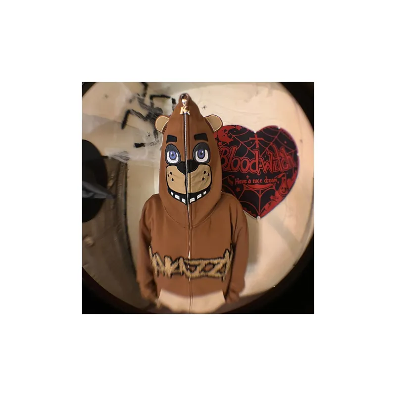KAKAZZY Sweatshirt Unisex Brown-7