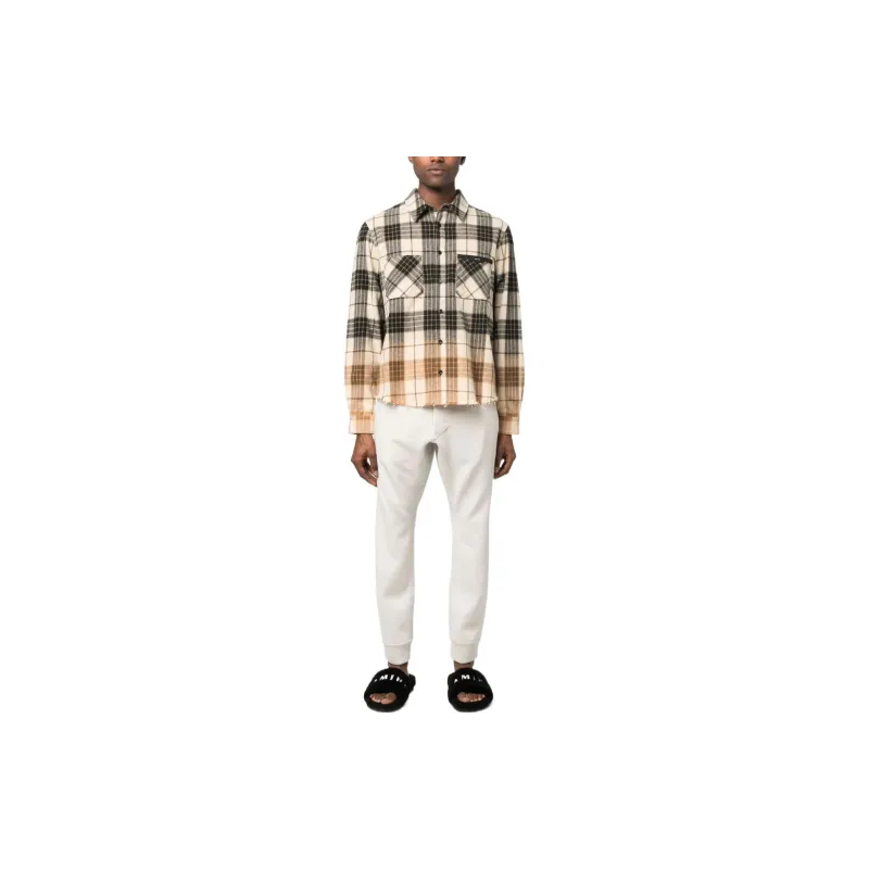 AMIRI Shirts Men Khaki-1