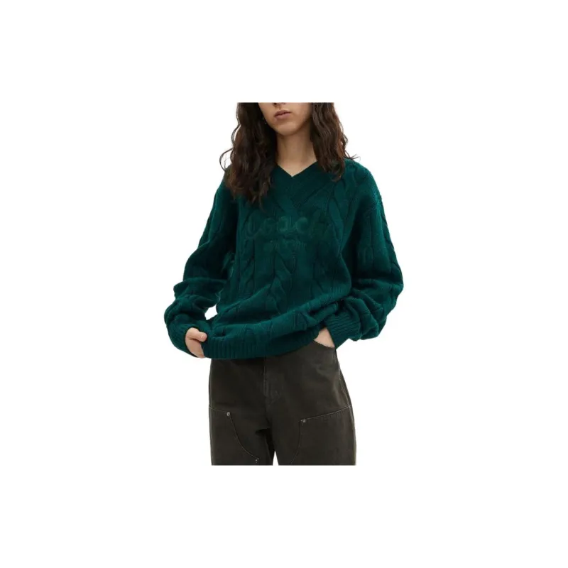 COACH Sweaters Unisex Green-1