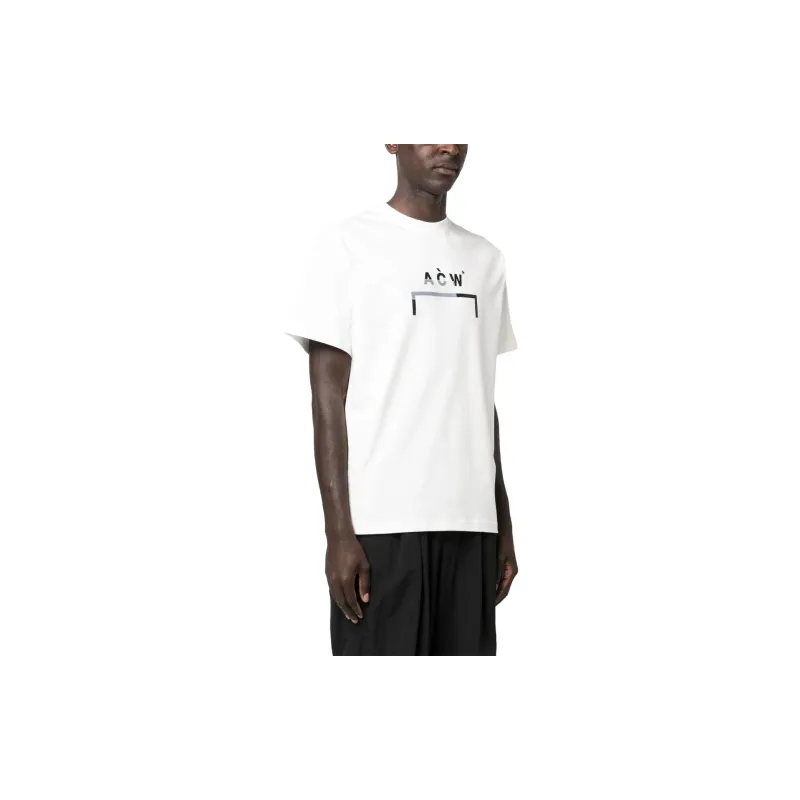 A COLD WALL* Logo print Crew neck T shirt-2