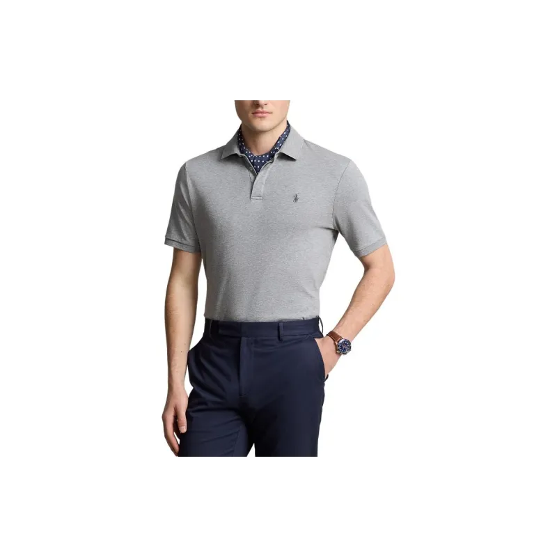 Polo Ralph Lauren SS24 Polo Shirt Men's Steel Gray-1