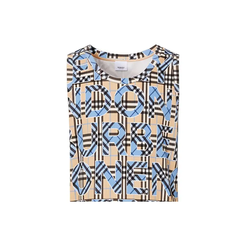 Burberry Tank Tops Men's Bright Cobalt-4