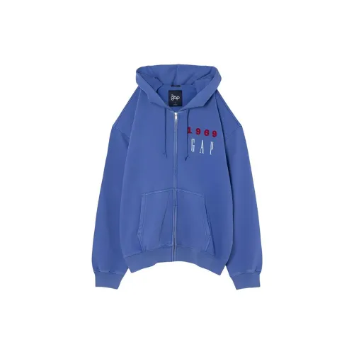 GAP 55th Anniversary Limited Edition Series Sweatshirts Unisex Bright Blue