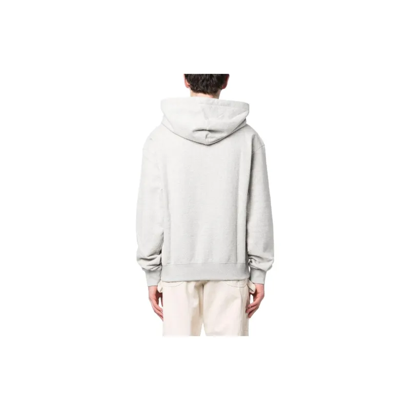 JIL SANDER + Logo Patch Drawstring Hoodie-3