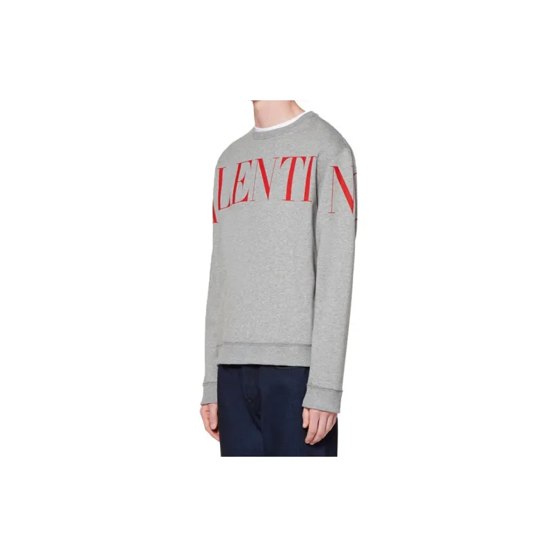 Valentino Sweatshirts Men Gray-3