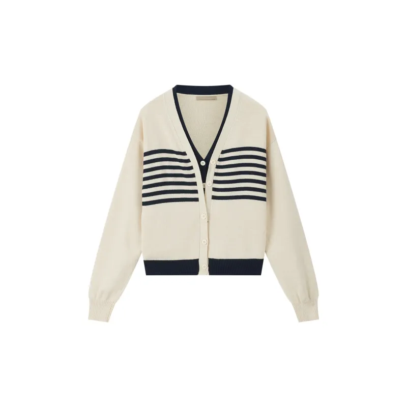 VIMLY Knitwear Women's Apricot-1