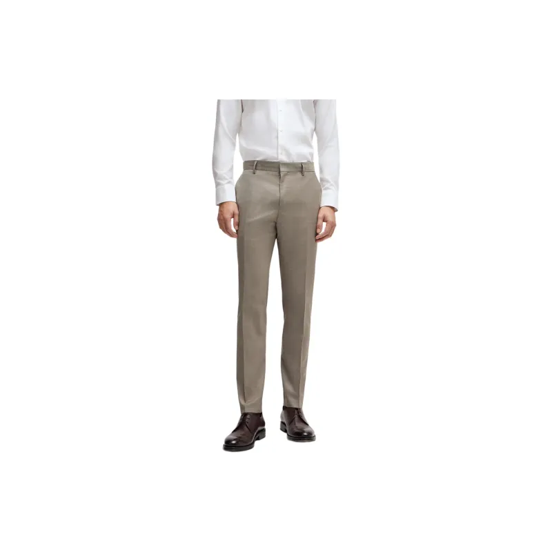 HUGO BOSS Business Suits Men's Light Brown-5