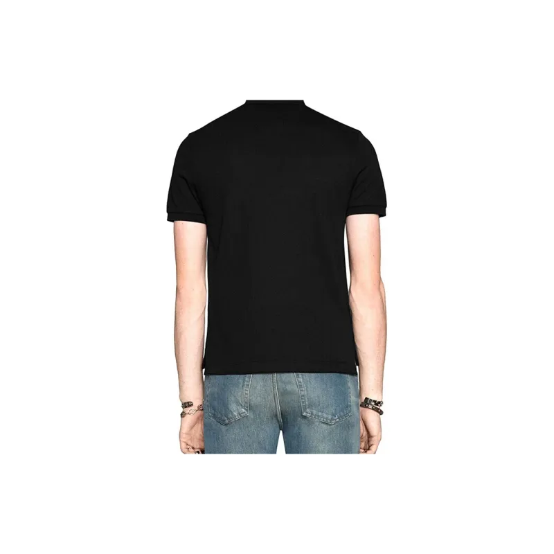 GUCCI Polo Shirts Men Black-3