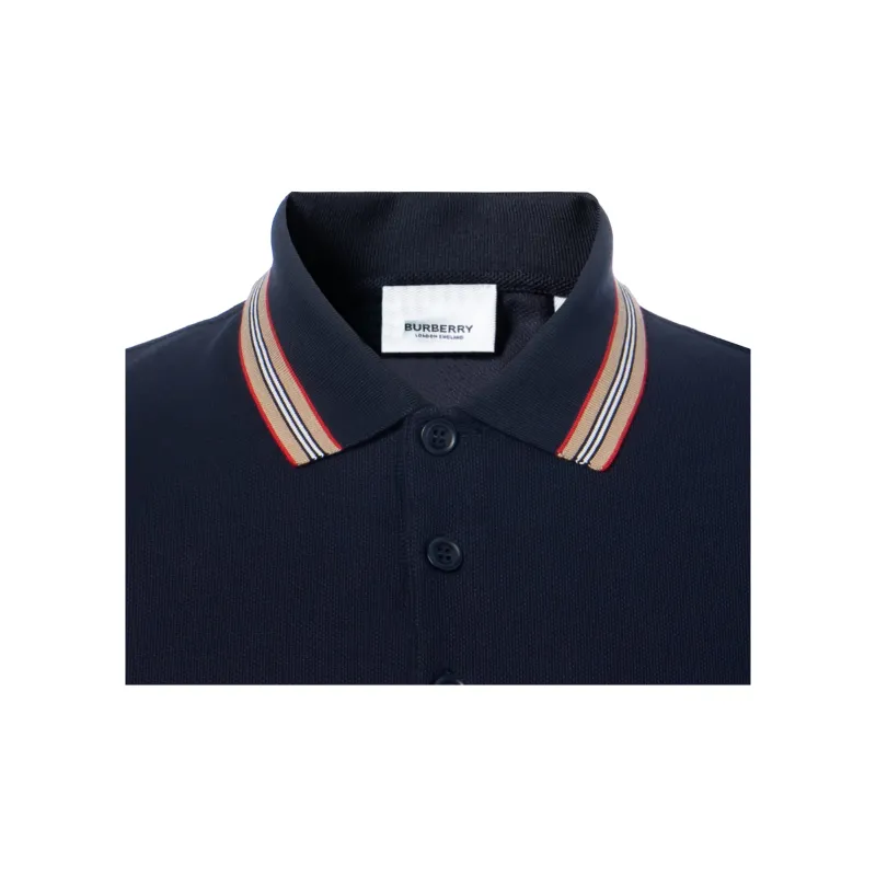 Burberry SS24 Polo Shirt Men's Navy-6