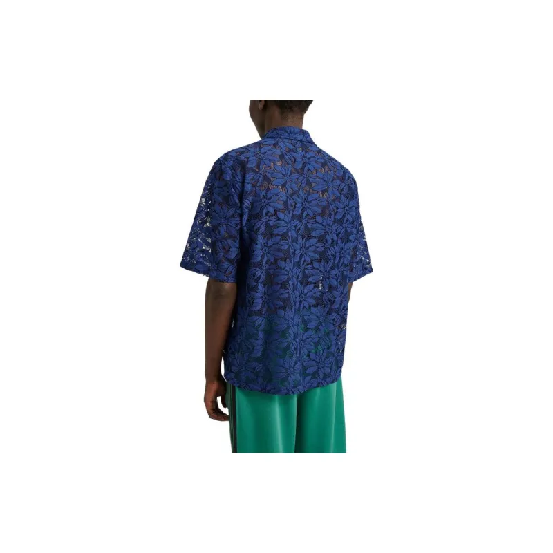 Needles Lace Cloth Cabana Shirt-2
