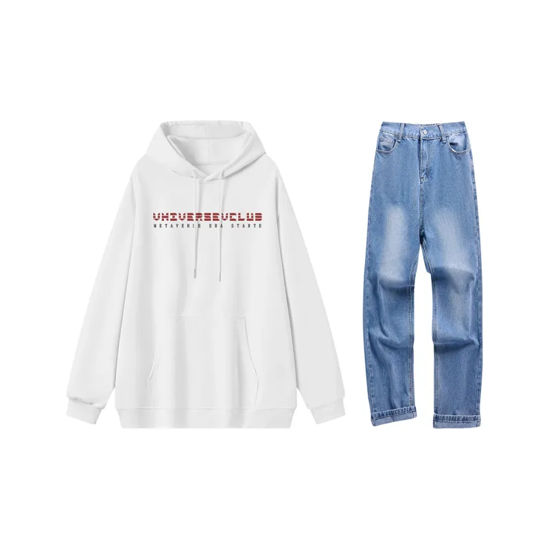 VniVerseVClub Sweatshirt Set Unisex-1