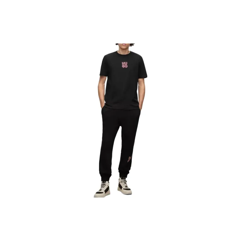 HUGO BOSS T Shirts Men Black-1