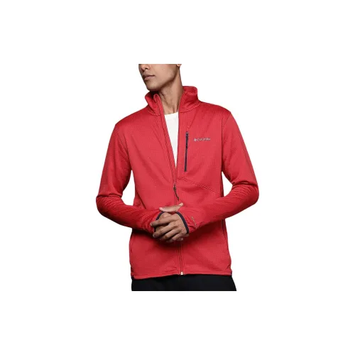 Columbia Park View Jackets Men Mountain Red Rosewood