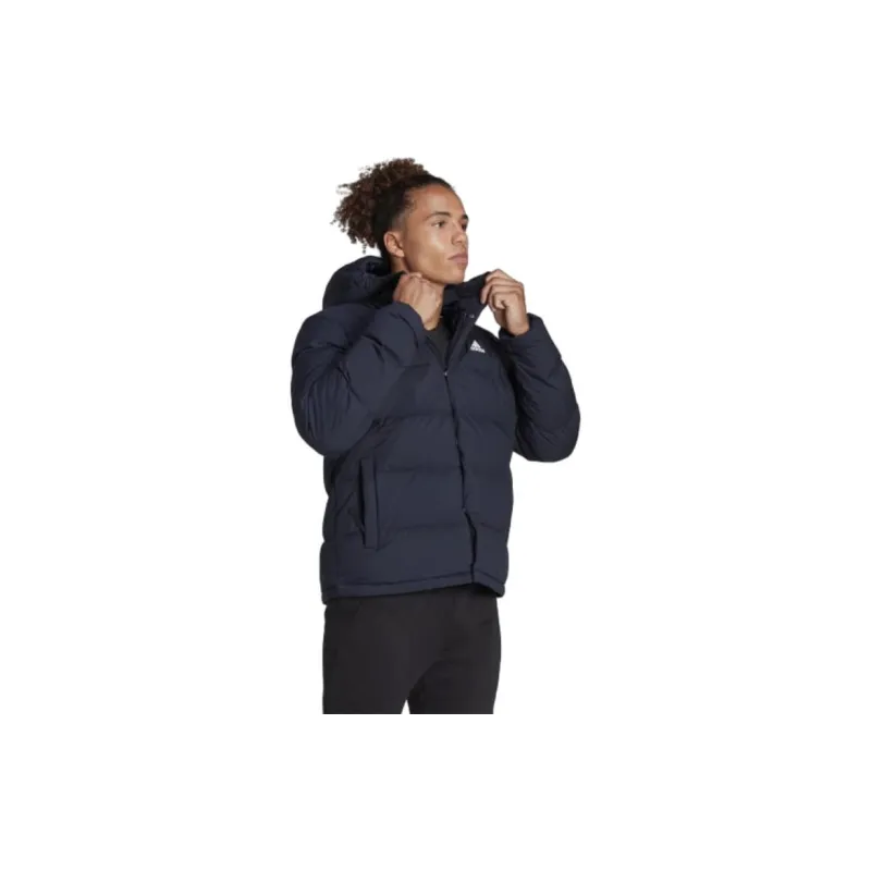 Adidas Down Jacket Men's Dark Blue-2