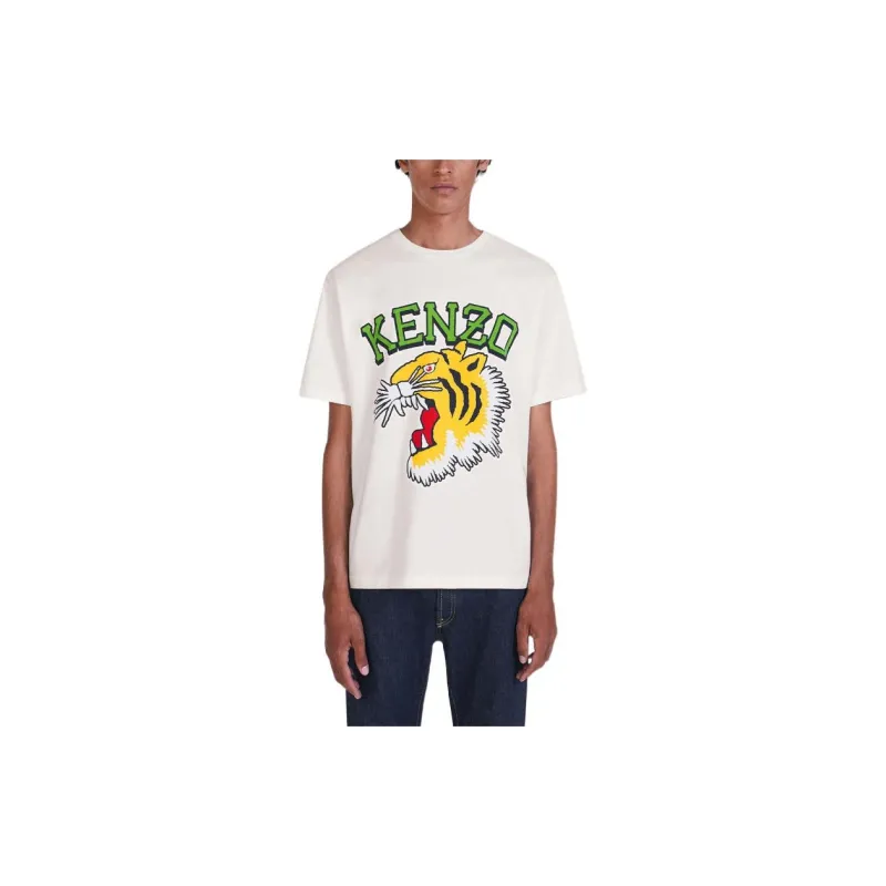 KENZO Tiger Varsity Relaxed T Shirt-4