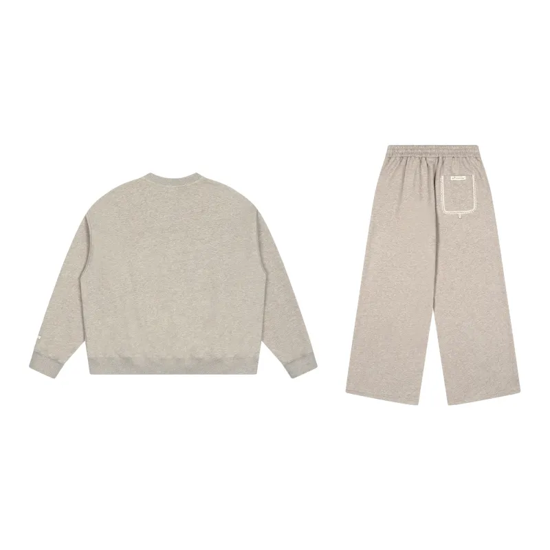 MostwantedLab MostwantedLab Vintage Flower Sweatshirt Set Unisex-10