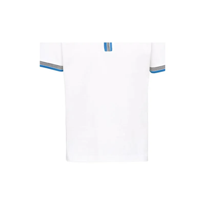 PRADA Polo Shirts Men White-3