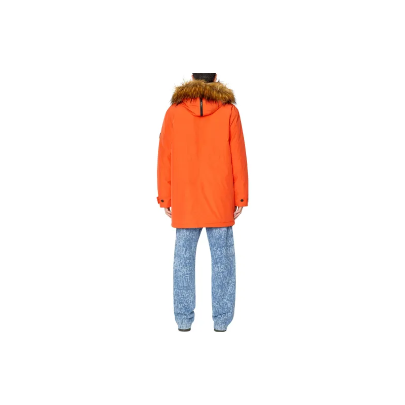 DIESEL Puffer Jacket Men's Orange-2