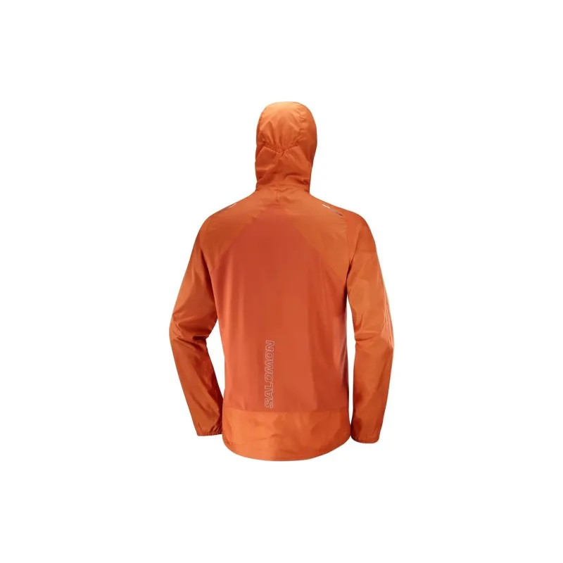 SALOMON BONATTI CROSS WIND Jackets Men Orange-1