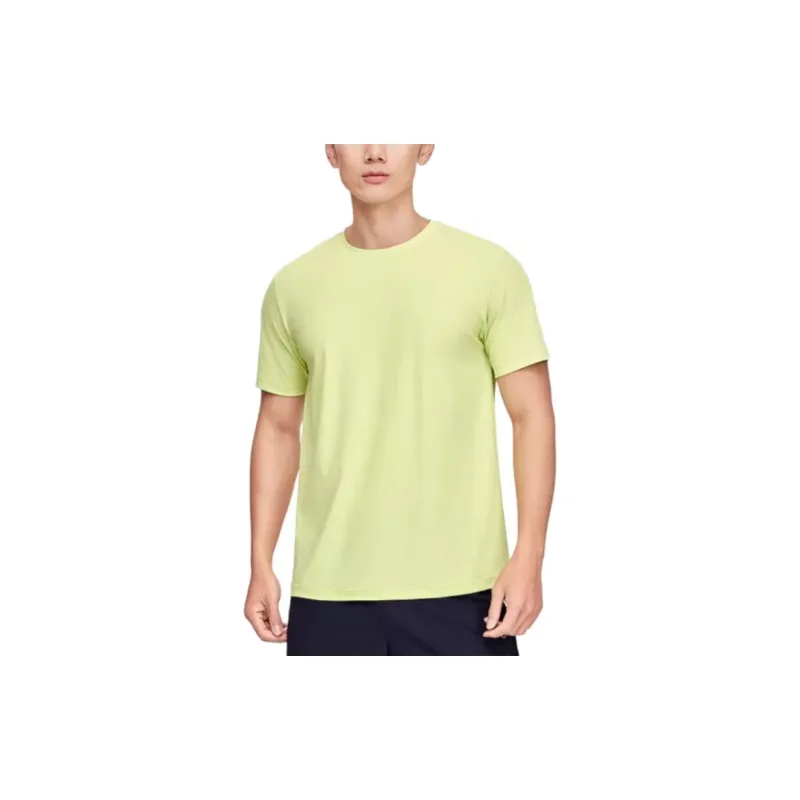 Skechers T Shirt Men's Light Yellow Green-2