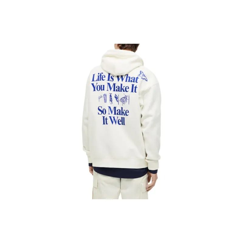 H&M Sweatshirts Men White-2